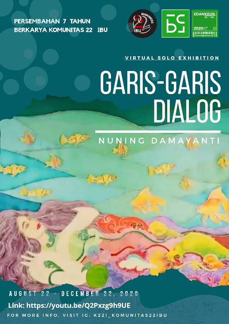 Virtual Solo Exhibition Garis-Garis Dialog Nuning Damayanti
