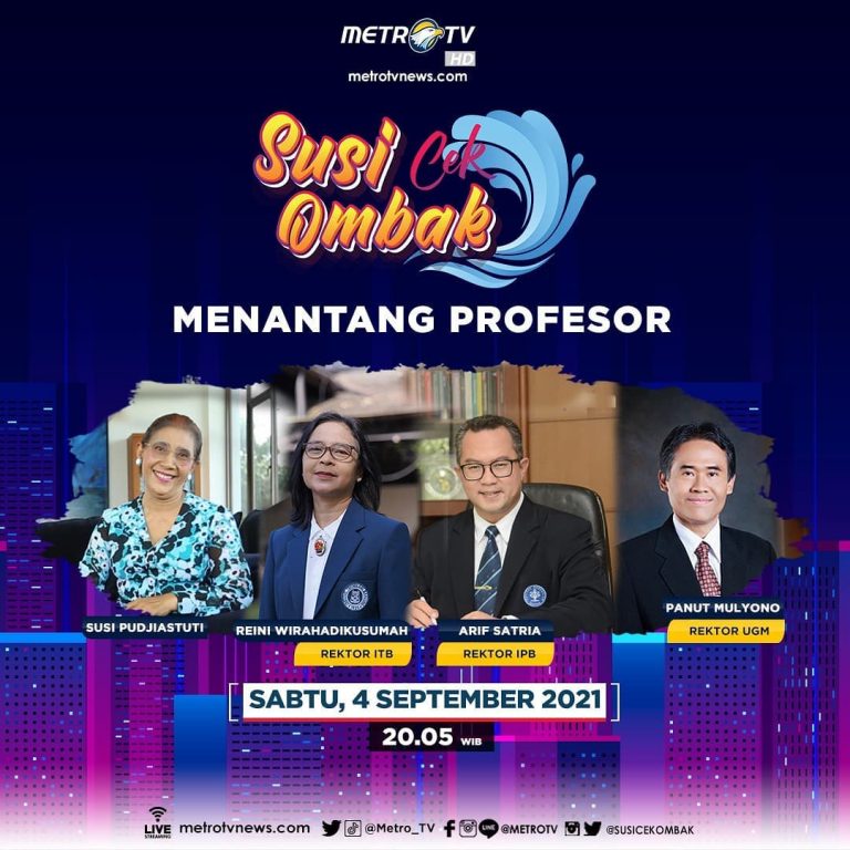 [04 SEP. 2021] Susi Cek Ombak Bersama Rektor ITB