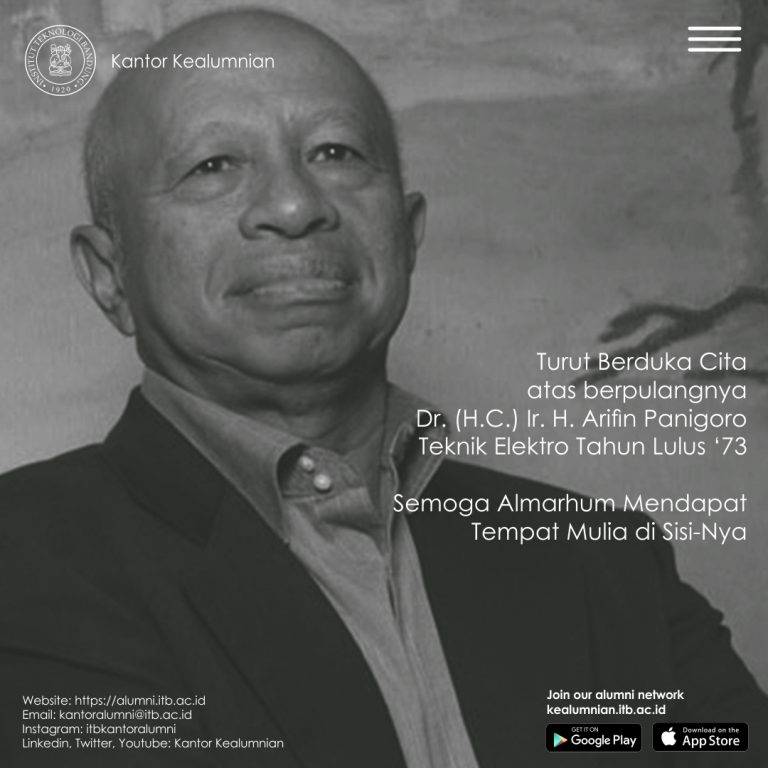 Obituari Dr. (H.C.) Ir. H. Arifin Panigoro