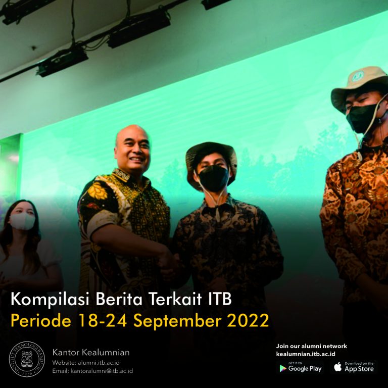 Kompilasi Berita Periode 18-24 September 2022 Terkait ITB
