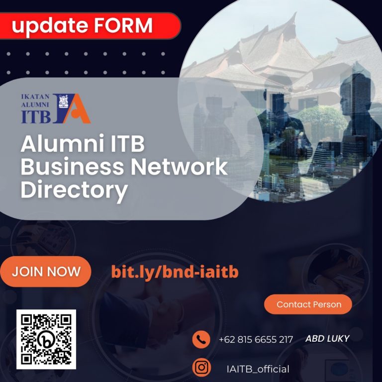 [30 OKT 2022] Alumni ITB Business Network Directory