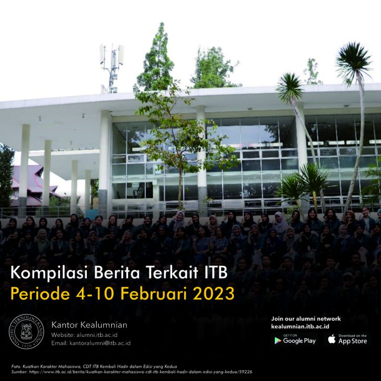 Kompilasi Berita Periode 4-10 Februari 2023 Terkait ITB