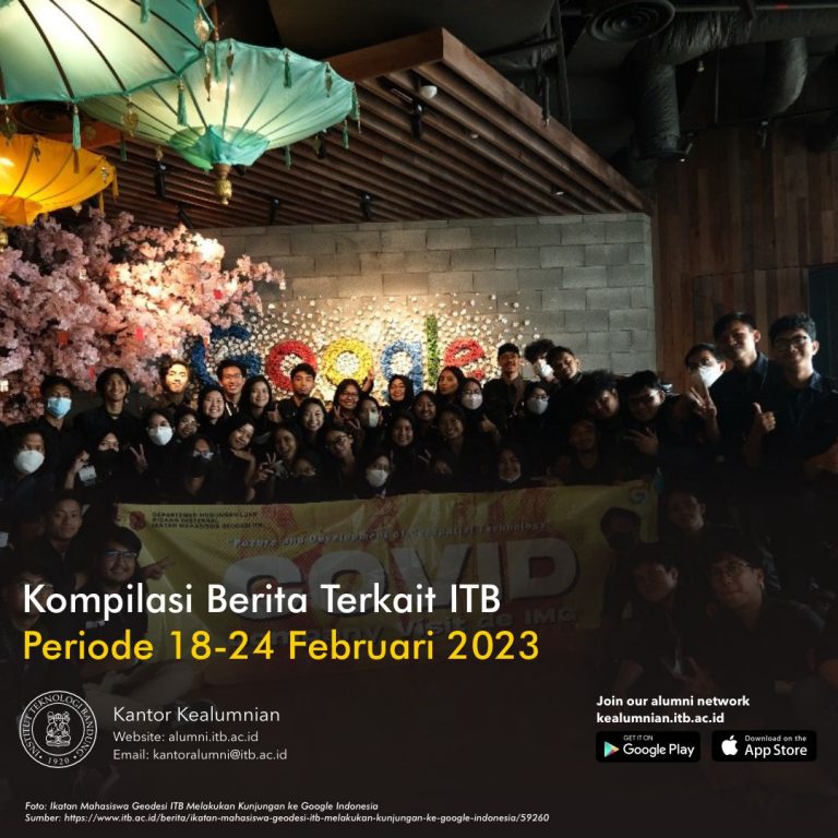 Kompilasi Berita Periode 18-24 Februari 2023 Terkait ITB