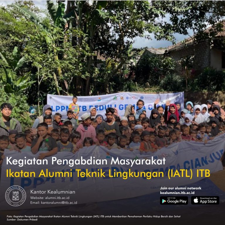 Kegiatan Pengabdian Masyarakat Ikatan Alumni Teknik Lingkungan (IATL) ITB