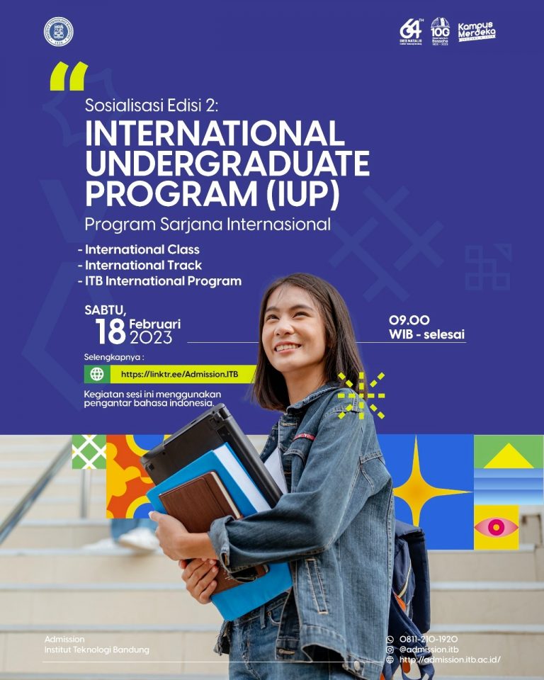 [18 FEB 2023] Open House ITB Undergraduate International Program