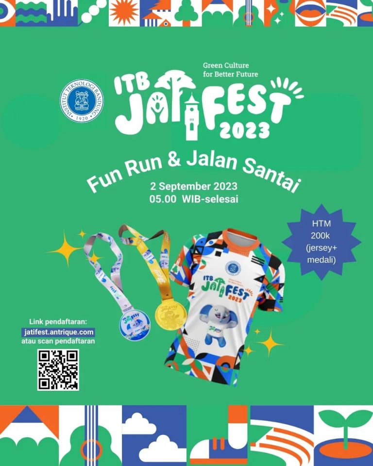 ITB Jatifest 2023 Fun Run & Jalan Santai