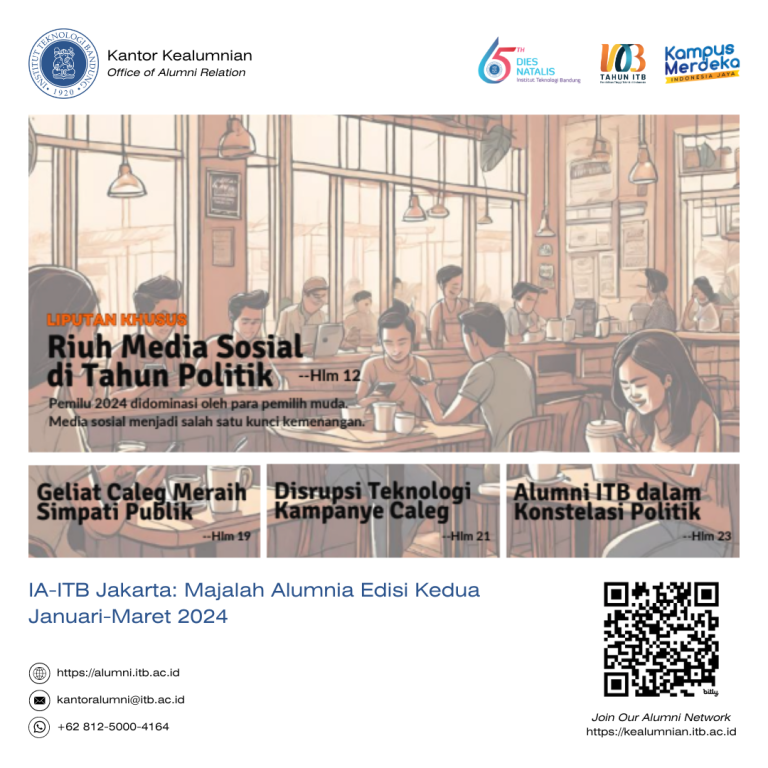 IA-ITB Jakarta: Majalah Alumnia Edisi Kedua Januari-Maret 2024