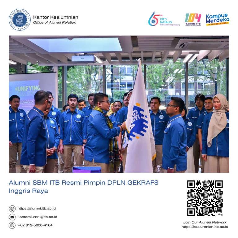 Alumni SBM ITB Resmi Pimpin DPLN GEKRAFS Inggris Raya