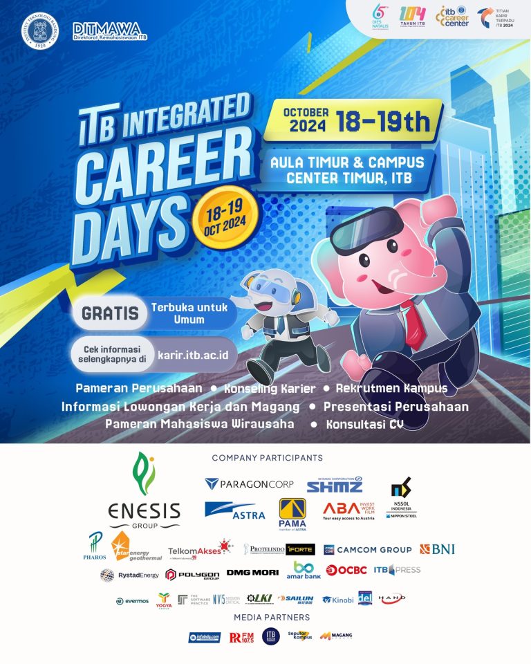 ITB INTEGRATED CAREER DAYS OCTOBER 2024