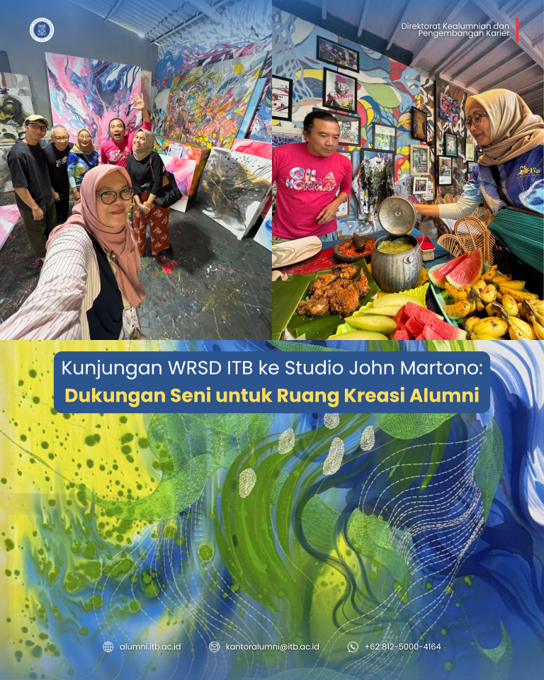 Kunjungan WRSD ITB ke Studio John Martono: Dukungan Seni untuk Ruang Kreasi Alumni