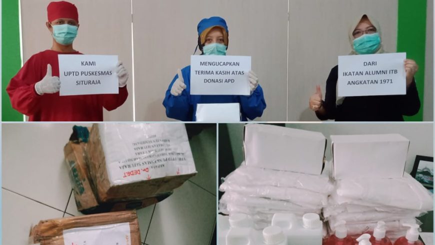 IA-ITBLawanCovid-19: Penyaluran Bantuan dari Alumni ITB