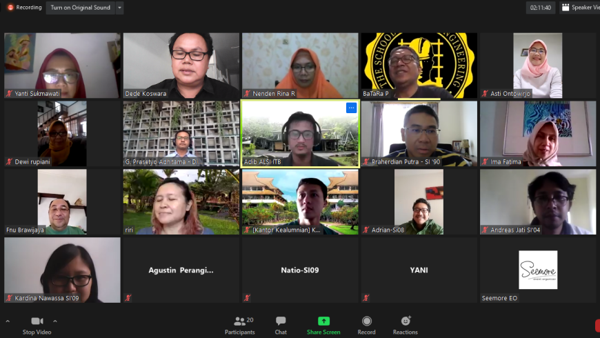 Diskusi Sore ALSI dengan ITB