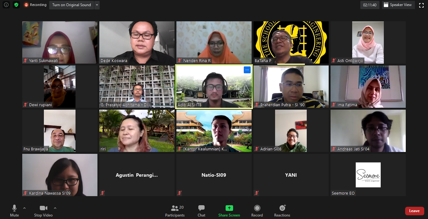 Diskusi Sore ALSI dengan ITB