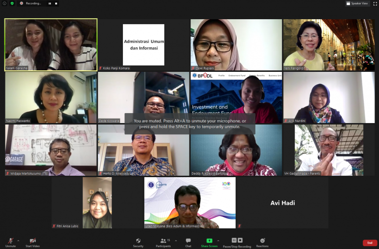 Penyampaian Rencana Program Kegiatan Salam Ganesha