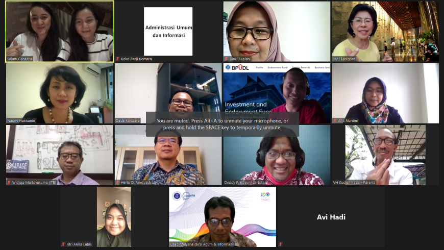 Penyampaian Rencana Program Kegiatan Salam Ganesha