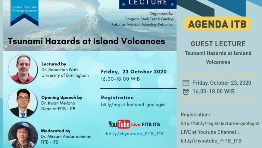 GUEST LECTURE: Tsunami Hazards at Island Volcanoes