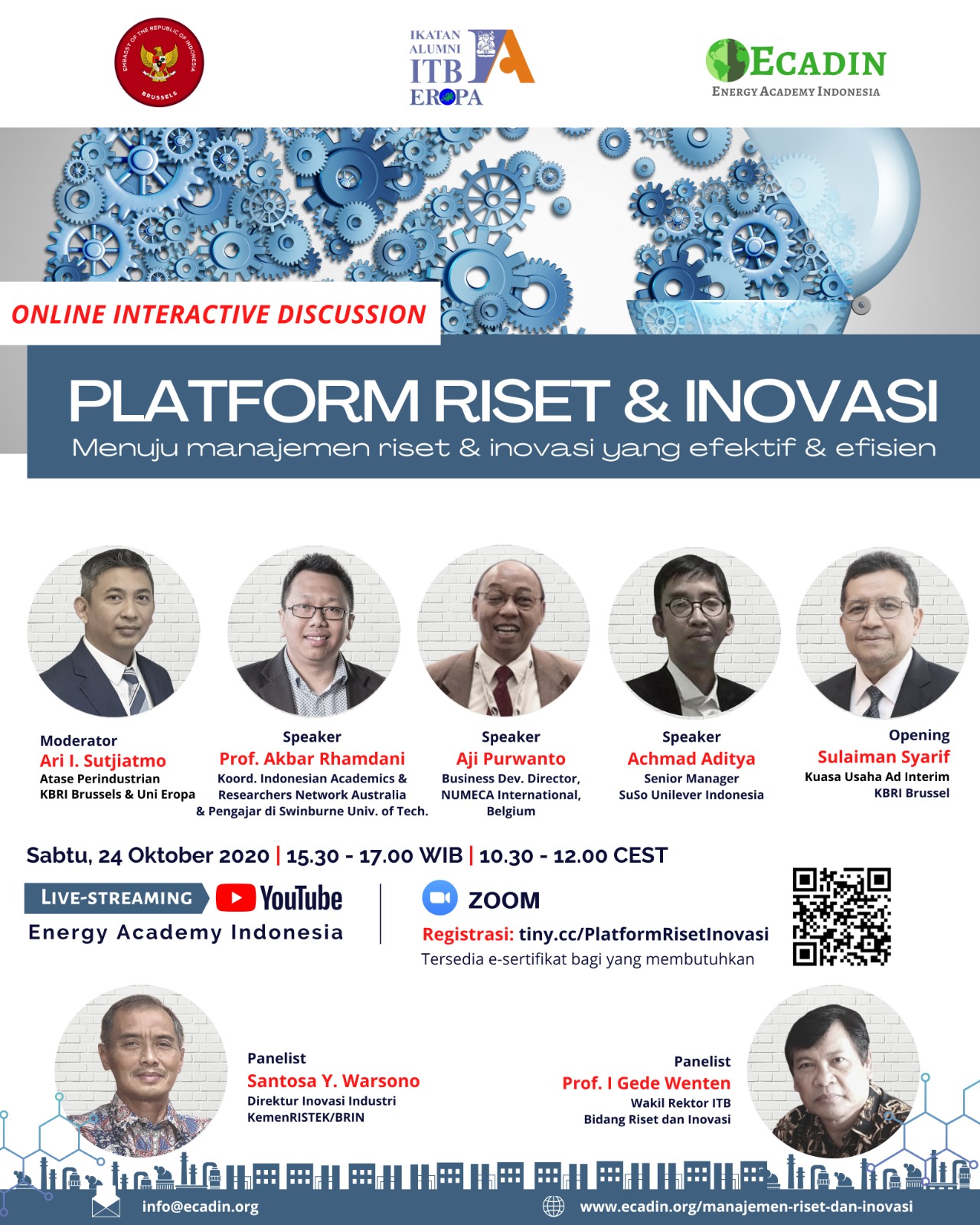 Webinar Manajemen Riset dan Inovasi – Serie #3