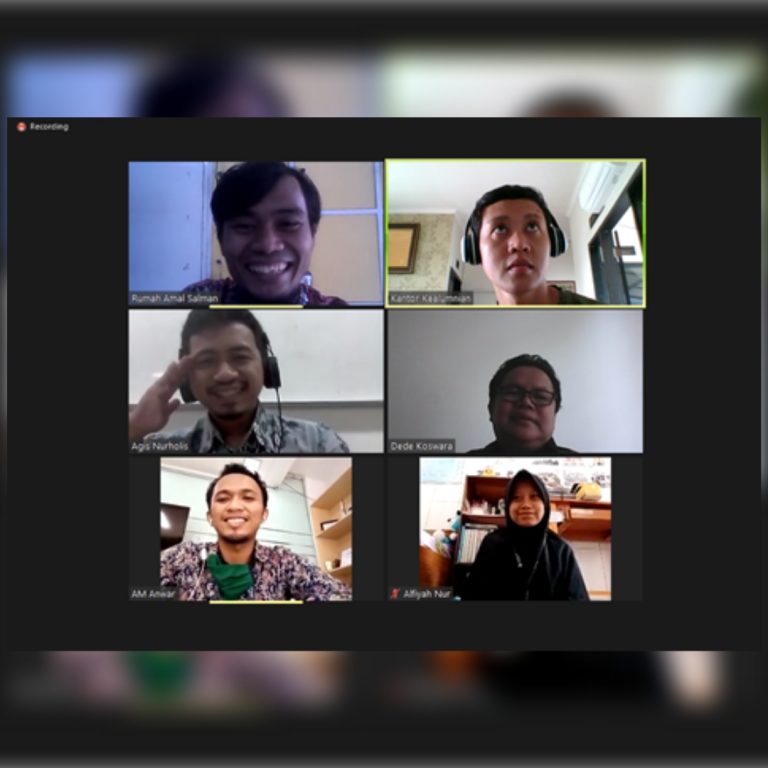 Diskusi Rumah Amal Salman dengan Kantor Kealumnian ITB