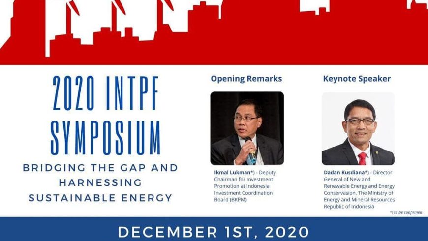 [01 Dec. 2020] 2020 INTPF Symposium