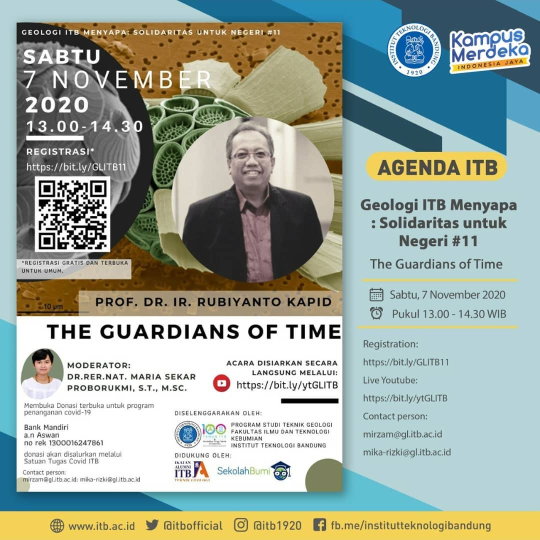 Geologi ITB Menyapa: Solidaritas untuk Negeri #11