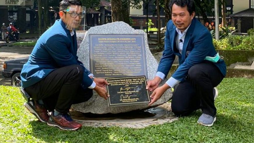 Inauguration of the ITB Geology Alumni Inscription “GEA” Class of 1973