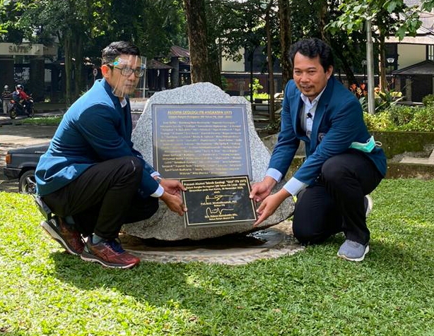 Inauguration of the ITB Geology Alumni Inscription “GEA” Class of 1973