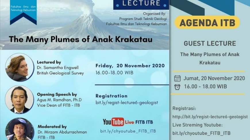 GUEST LECTURE: The Many Plumes of Anak Krakatau