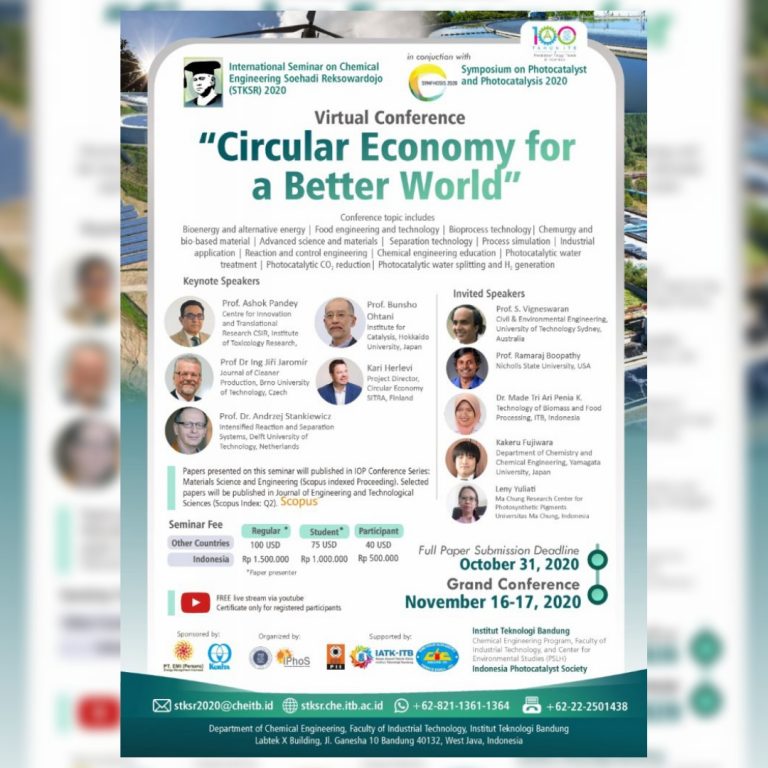 Virtual Conference “Circular Economy for a Better World”