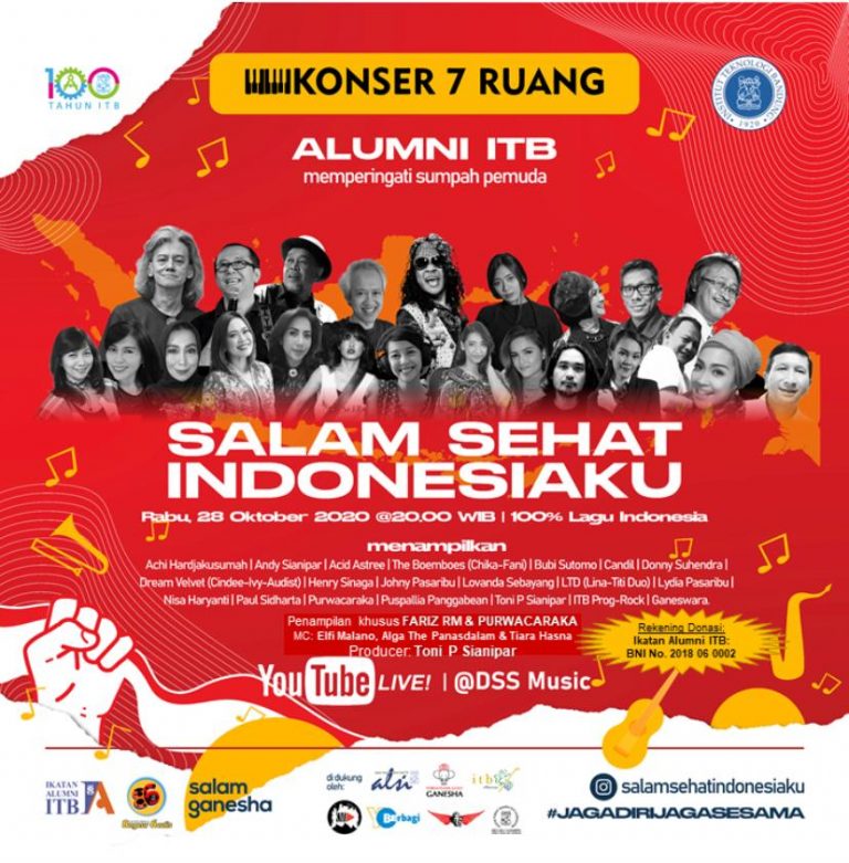 Konser Musik Virtual Salam Sehat Indonesiaku