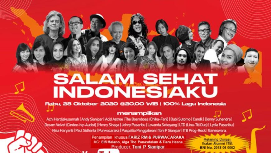 Konser Musik Virtual Salam Sehat Indonesiaku