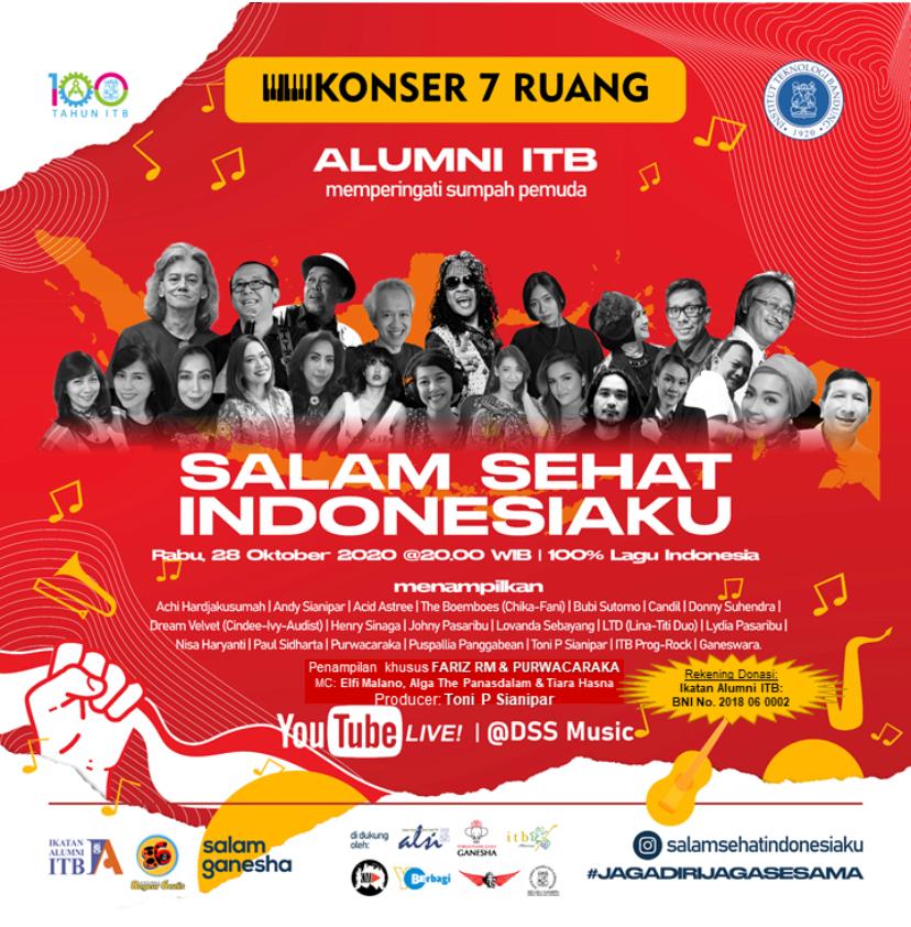 Konser Musik Virtual Salam Sehat Indonesiaku