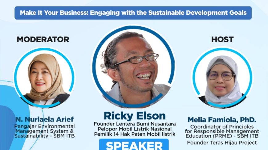 SBM ITB & PRME Webinar & Guest Lecture