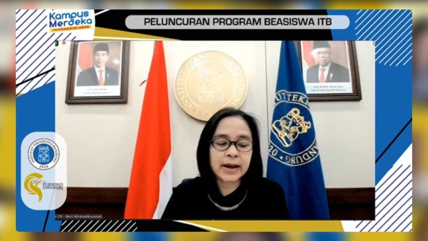 Peluncuran Program Beasiswa ITB dan Penyerahan Beasiswa dari Purnomo Yusgiantoro Center