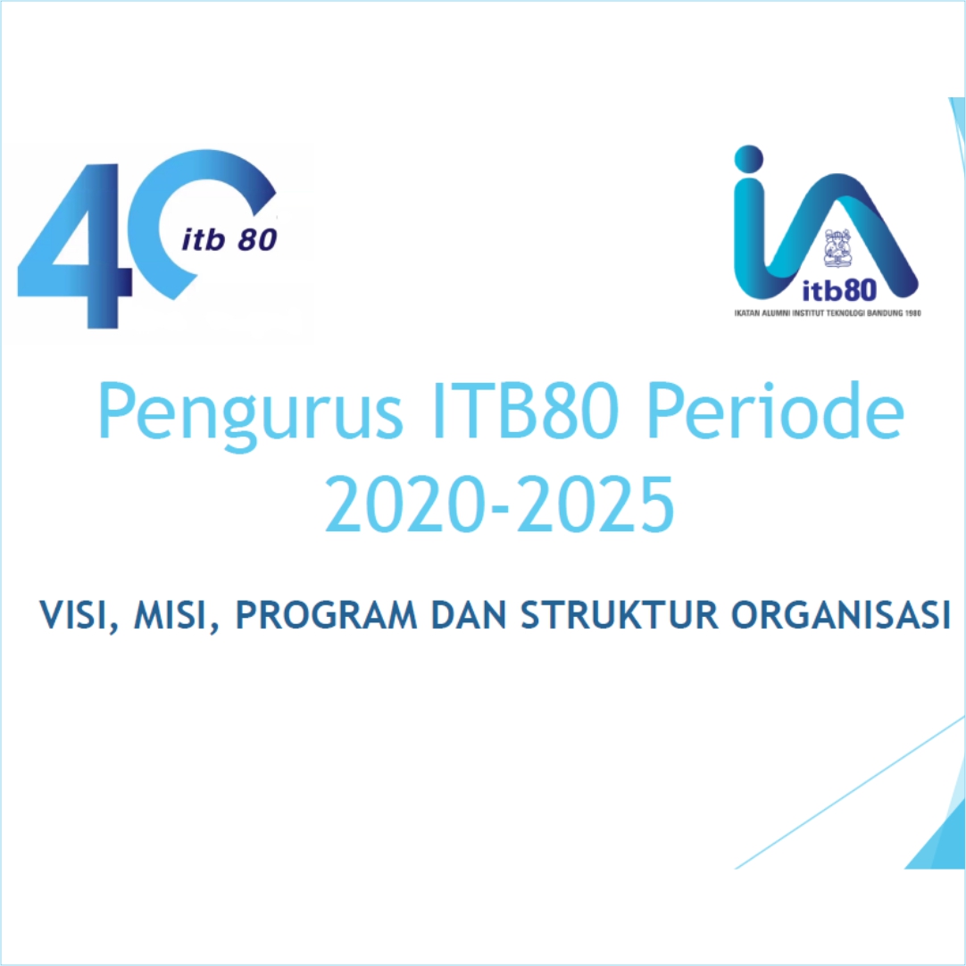 Kepengurusan Baru IA ITB 80 Periode 2020-2025