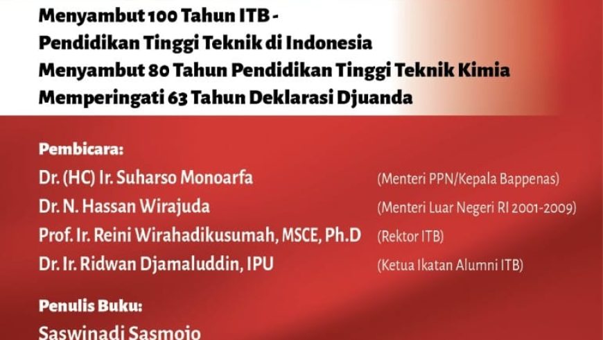 [13 Dec. 2020] The Djuanda Declaration: Its Meaning and Implications in Technology and Industry