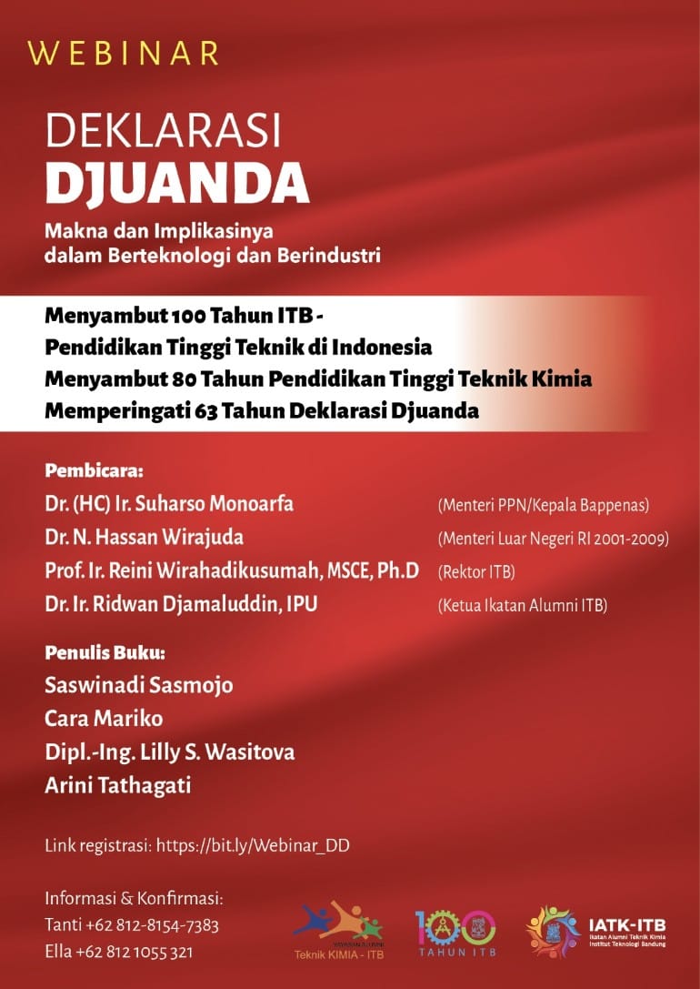 [13 Dec. 2020] The Djuanda Declaration: Its Meaning and Implications in Technology and Industry