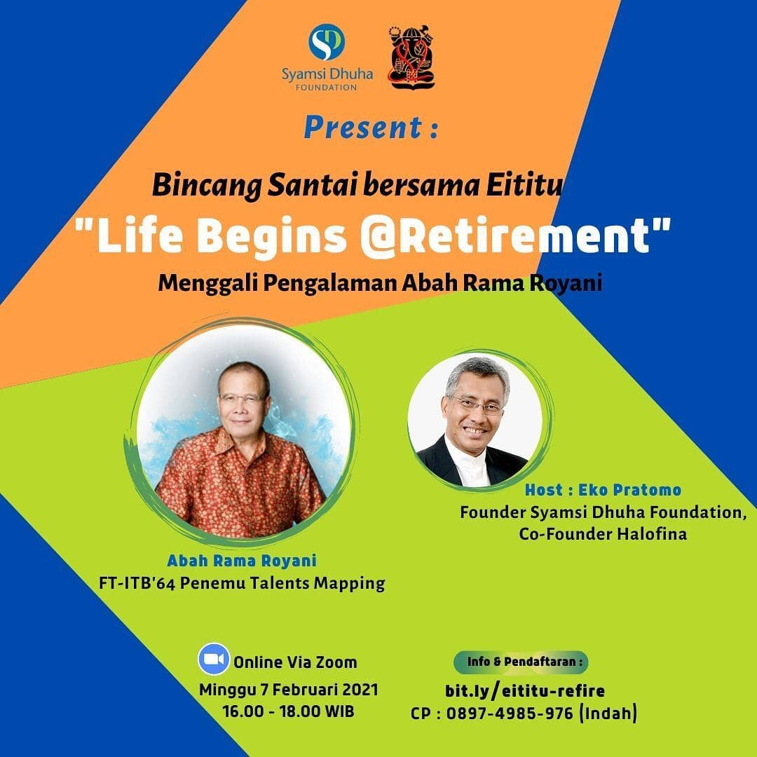 [07 FEB. 2021] Casual Talk with Eititu: Life Begins @Retirement