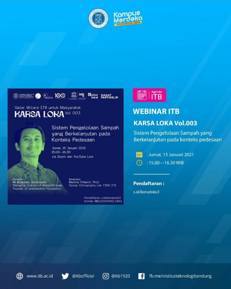 [15 JAN. 2021] Karsa Loka Vol. 003 Webinar