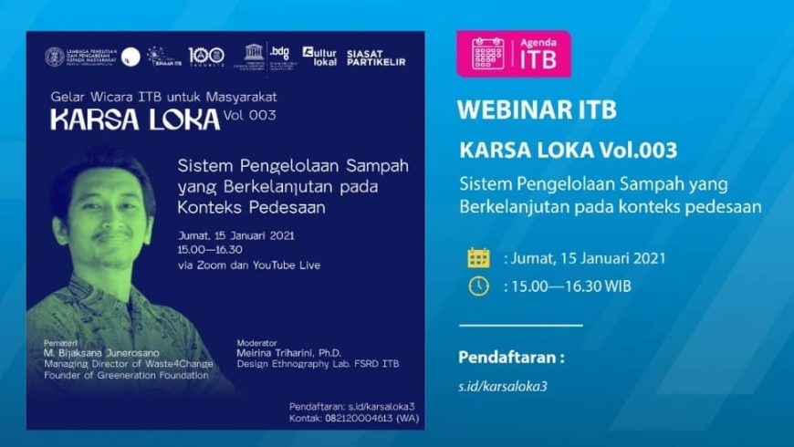 [15 JAN. 2021] Karsa Loka Vol. 003 Webinar