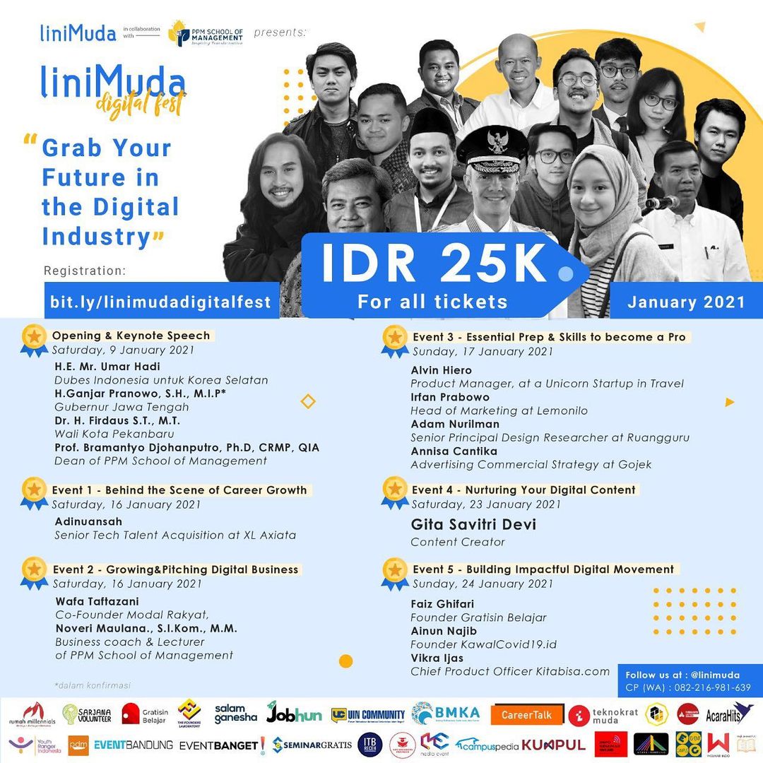 [9-24 JAN. 2021] Lini Muda Digital Fest