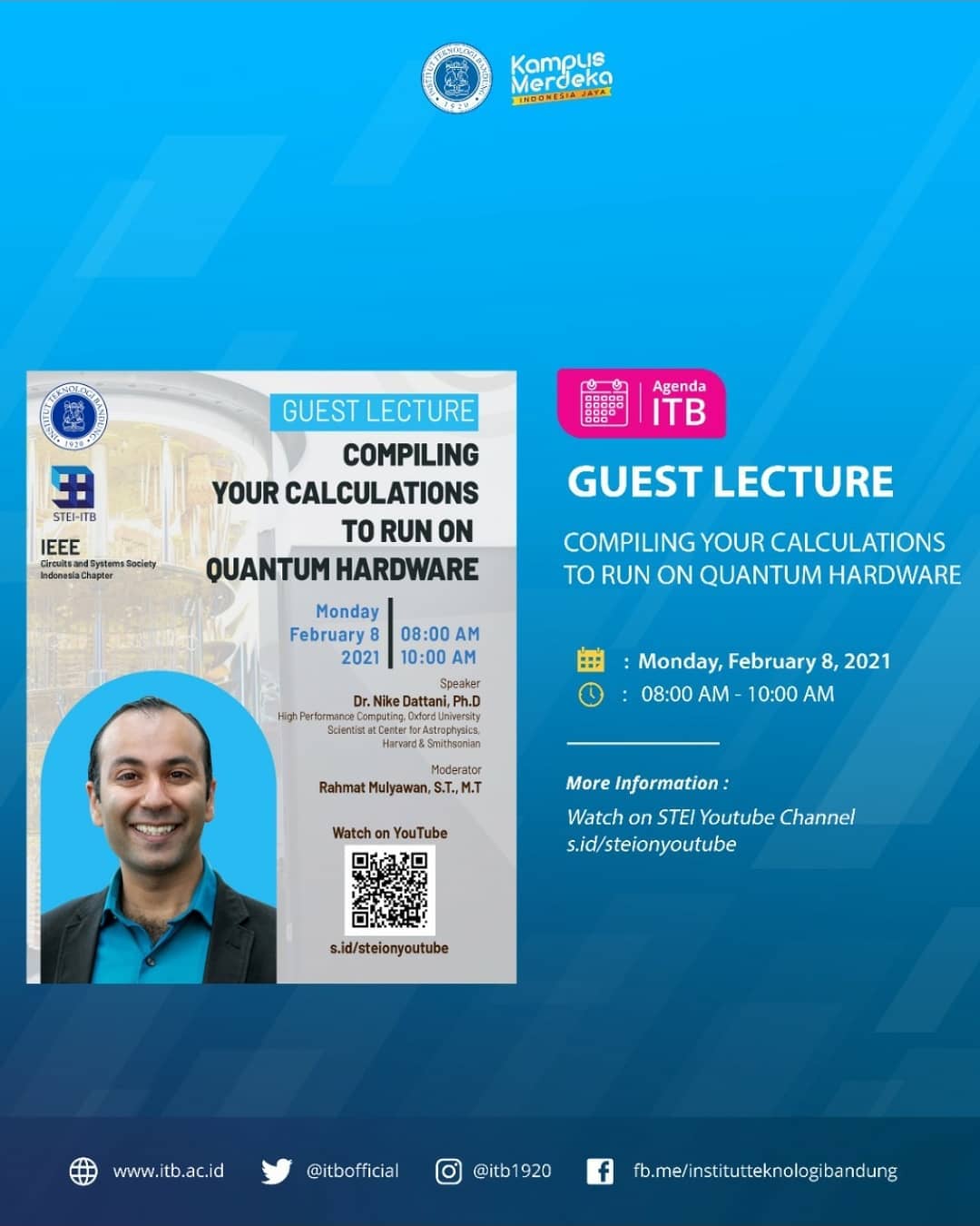 [08 FEB. 2021] GUEST LECTURE: COMPILING YOUR CALCULATIONS TO RUN ON QUANTUM HARDWARE