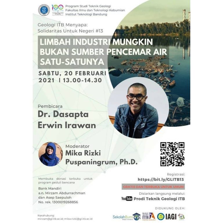 [20 FEB.2021] Geology ITB Greet: Solidarity for the Country #13
