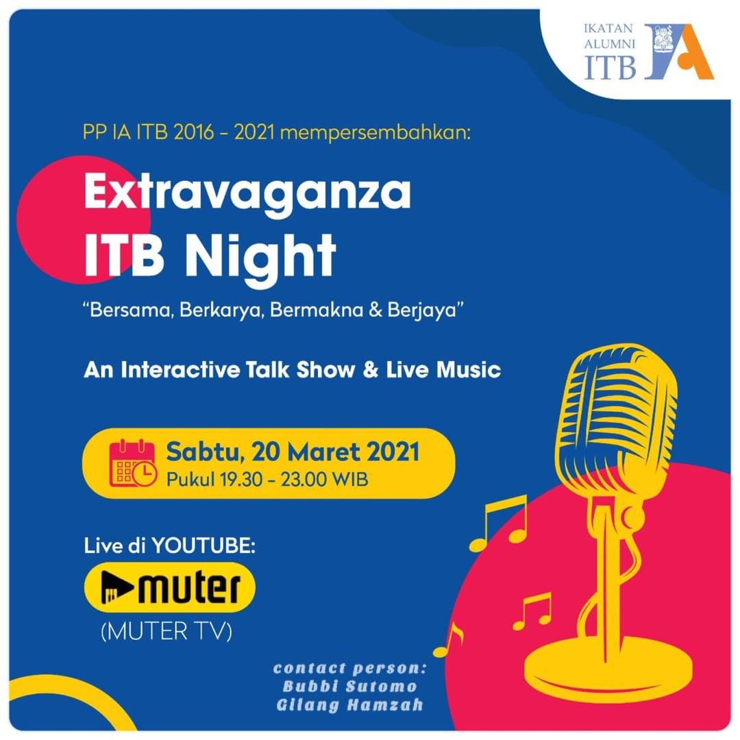 [20 MAR. 2021] Extravaganza ITB Night