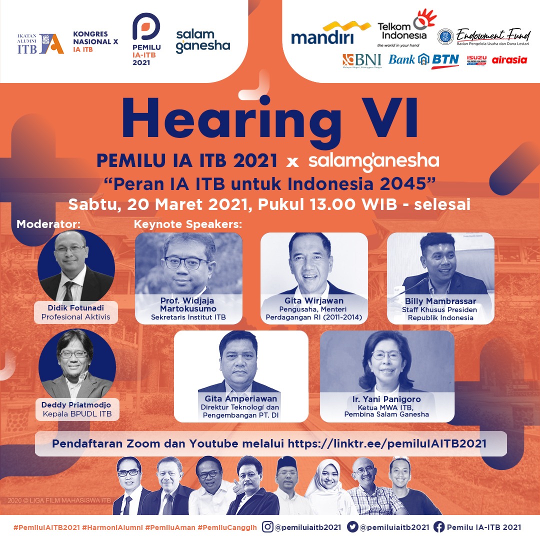[20 MAR. 2021] Hearing VI Pemilu IA ITB 2021