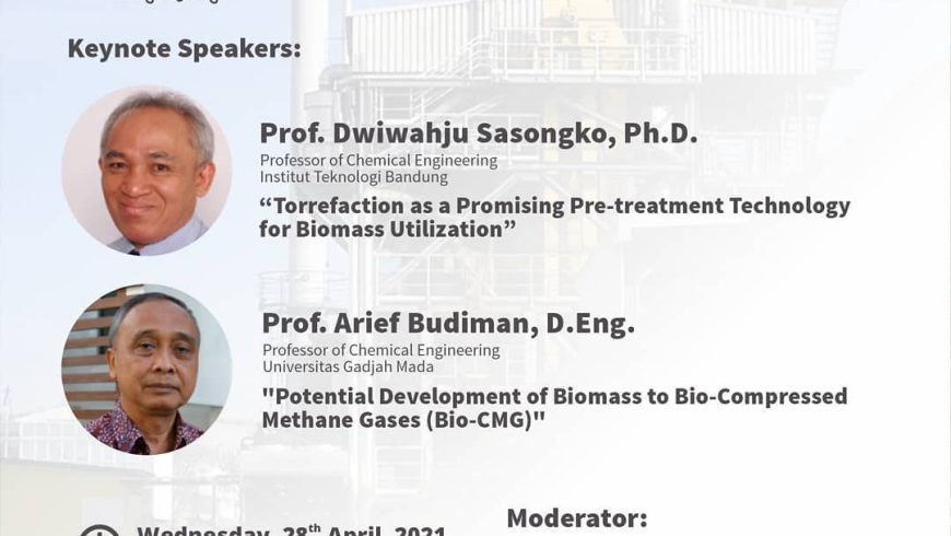 [28 APR. 2021] Focus Group Discussion LPPM ITB Vol I “Biomass Thermal Conversion”