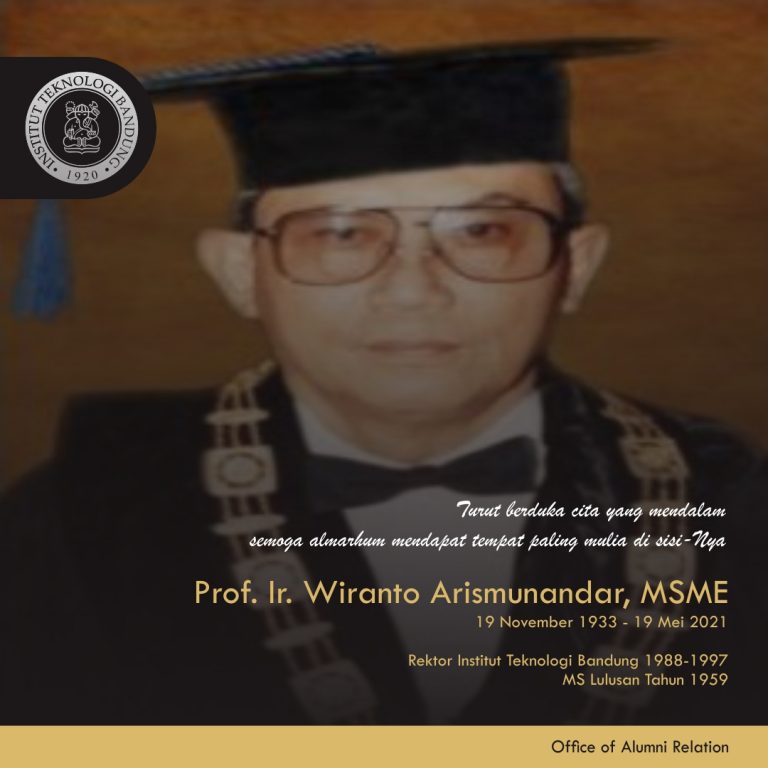 Wiranto Arismunandar (1933-2021)