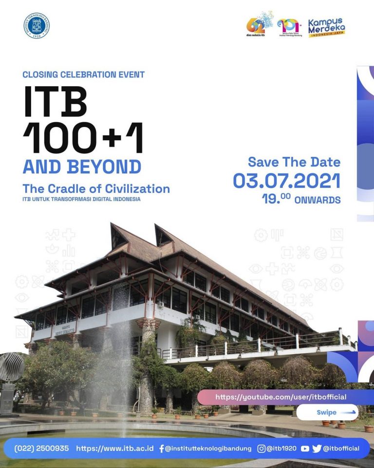 [03 JUL. 2021] Closing Celebration Event ITB 100+1