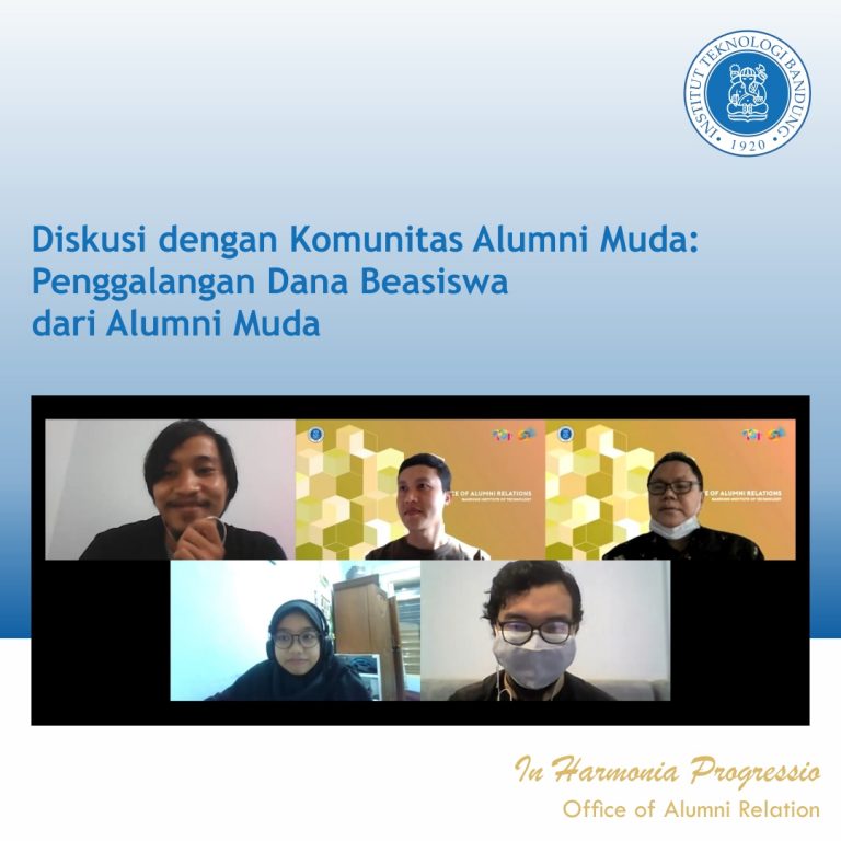 Diskusi dengan Komunitas Alumni Muda: Penggalangan Dana Beasiswa dari Alumni Muda