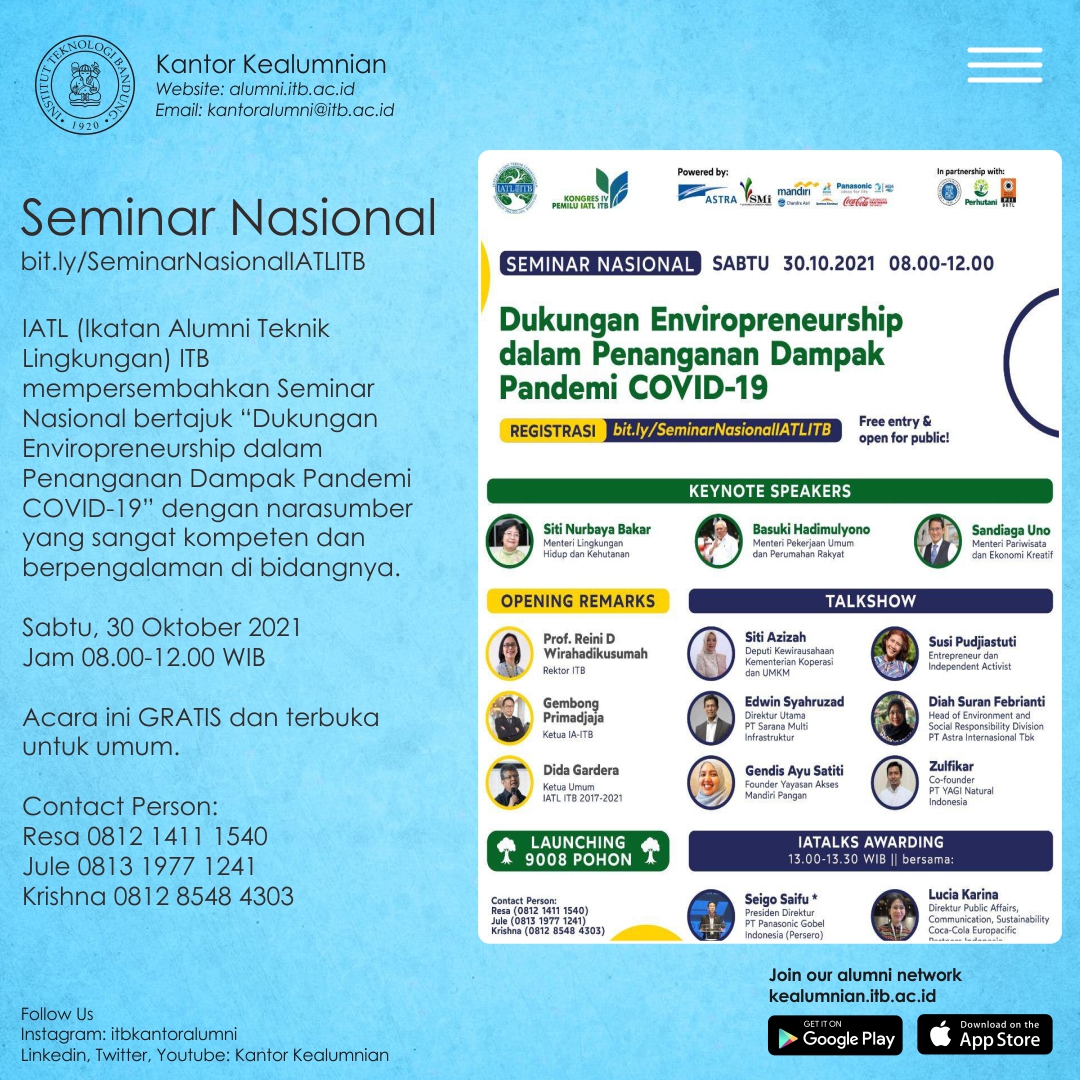 [30 OKT. 2021] Seminar Nasional IATL