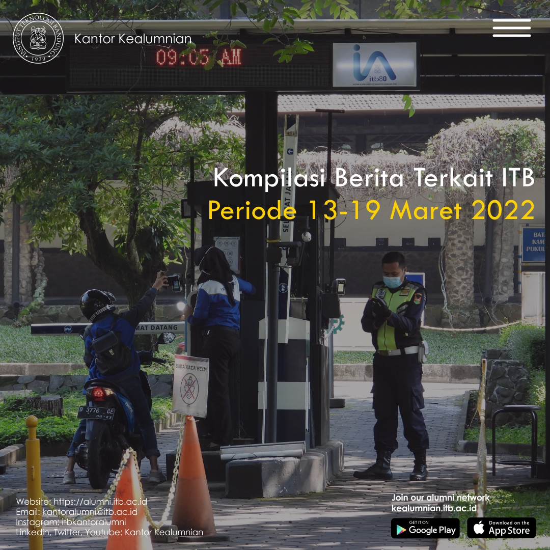 Kompilasi Berita Periode 13-19 Maret 2022 Terkait ITB